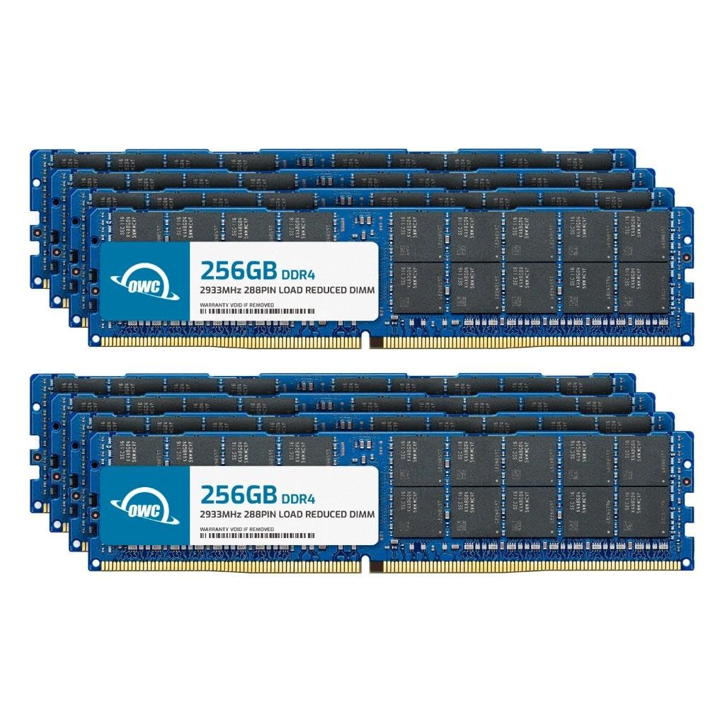 計256GB(64GB×4枚) 8Rx4 PC3-12800L OWC 2TB (8x256GB) DDR4 2933 PC4-23400 CL21 8Rx4 288-pin 1.2V ECC